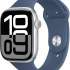 Смарт-часы Apple Watch Series 10 A2999,  46мм,  2.1",  синий/серебристый [mwwm3lw/a]